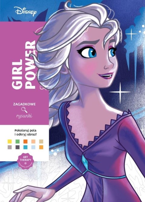 Art therapy. Kolorowanka antystresowa. Girl power Art therapy. Kolorowanka antystresowa. Girl power
