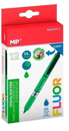 Zakreślacz fluorescencyjny Click zielony (12szt)