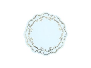 Podkładki pod talerze błękitne 35,5cm 6szt