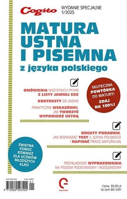 Matura ustna i pisemna z języka polskiego