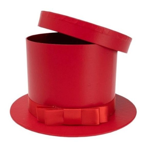 Pudełko Flower Box Kapelusz czerwony ROZETTE Pudełko Flower Box Kapelusz czerwony ROZETTE