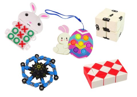 Zestaw Zabawek Wielkanocnych Fidget Toys Antystresowe 36 Elementów Zestaw Zabawek Wielkanocnych Fidget Toys Antystresowe 36 Elementów