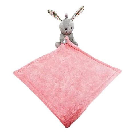 Miluś ręczniczek odpinany różowy 35cm Miluś ręczniczek odpinany różowy 35cm