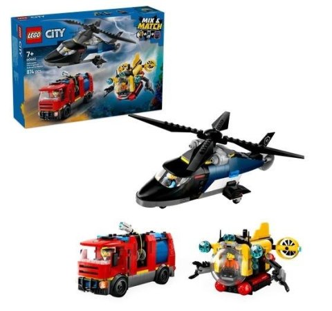 LEGO(R) CITY 60462 Zestaw z helikopterem, wozem ... LEGO(R) CITY 60462 Zestaw z helikopterem, wozem ...