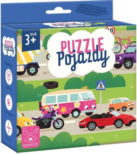Puzzle Pojazdy 3+ Puzzle Pojazdy 3+