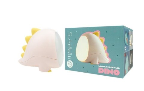 Lampka nocna LED dino różowy Lampka nocna LED dino różowy