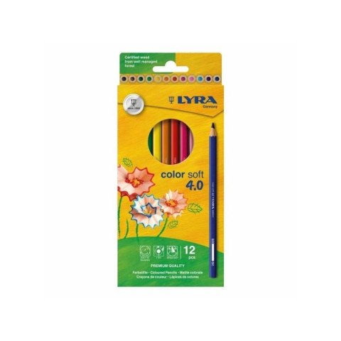 Kredki Color Soft 4.0 Hangable 12 kolorów