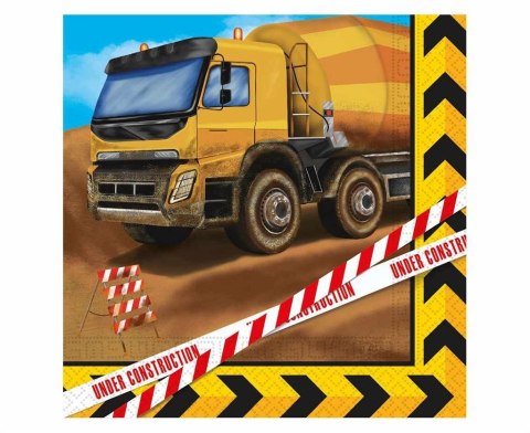 Serwetki papierowe Construction 33x33cm 20szt Serwetki papierowe Construction 33x33cm 20szt