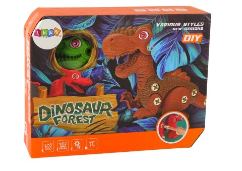 Dinozaur Do Rozkręcania Majsterkowanie Zielony Dinozaur Do Rozkręcania Majsterkowanie Zielony