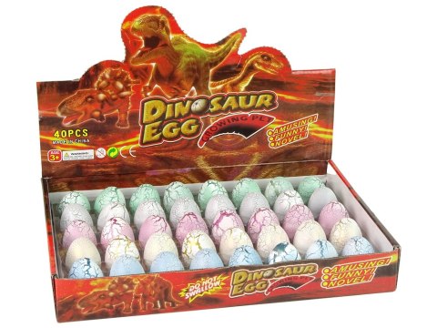 Wykluwające się Magiczne Jajko Dinozaura Rosnące 4 cm Białe Wykluwające się Magiczne Jajko Dinozaura Rosnące 4 cm Białe