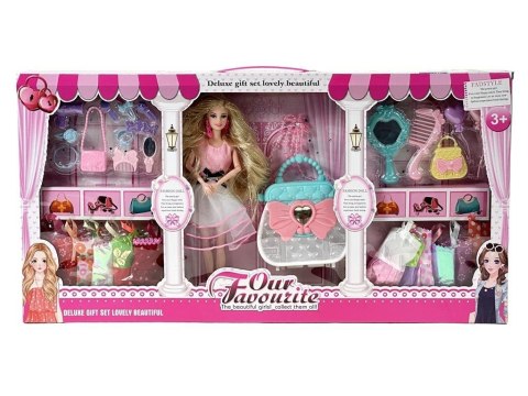 Lalka 29cm z zestawem ubrań