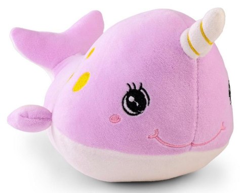 Narwal fioletowy spandex 25cm