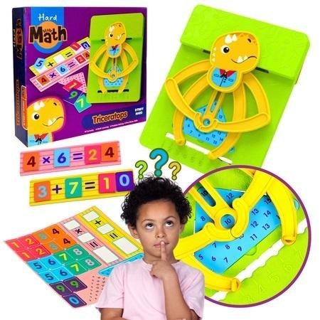 Mata edukacyjna dinozaur do nauki matematyki Mata edukacyjna dinozaur do nauki matematyki