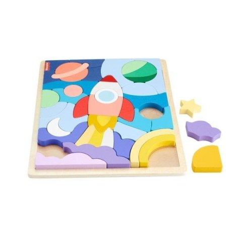 Fisher Price. Drewniane puzzle kosmos Fisher Price. Drewniane puzzle kosmos