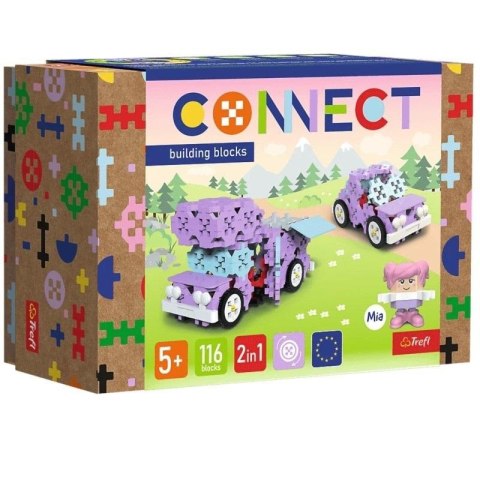 Klocki Connect - Kamper / Małe Auto S TREFL Klocki Connect - Kamper / Małe Auto S TREFL