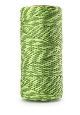 Sznurek bawełniany 3mm 100m twist limon - zielony Sznurek bawełniany 3mm 100m twist limon - zielony