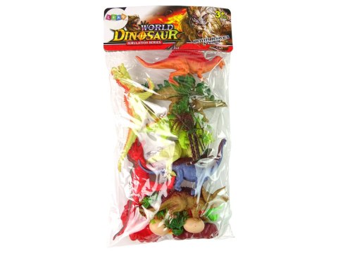 Zestaw Figurek Dinozaurów z Akcesoriami 21 Sztuk Zestaw Figurek Dinozaurów z Akcesoriami 21 Sztuk