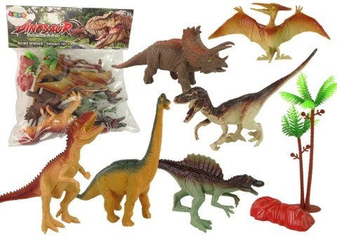 Zestaw Figurek Dinozaury Akcesoria 8 El. Zestaw Figurek Dinozaury Akcesoria 8 El.