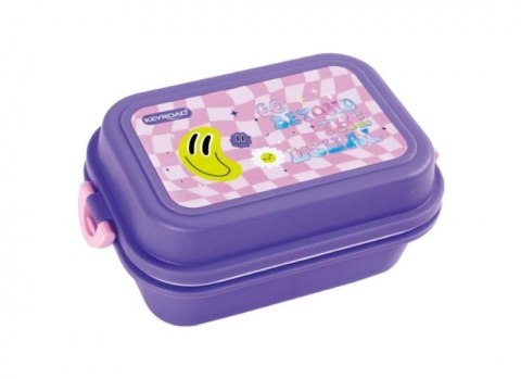 Lunch box plastikowy z przegródką Smile Lunch box plastikowy z przegródką Smile