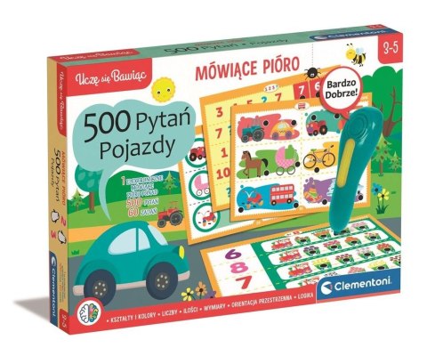 Uczę się bawiąc. Mówiące pióro 500 pytań Pojazdy Uczę się bawiąc. Mówiące pióro 500 pytań Pojazdy
