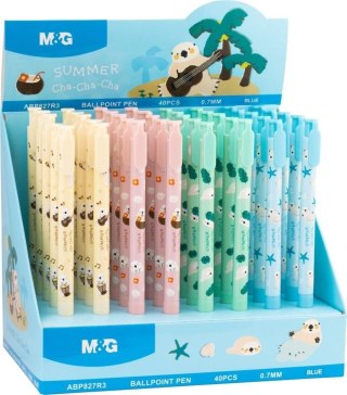 Długopis automatyczny Cha Cha nieb. (40szt) M&G
