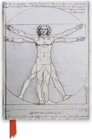 Notatnik A5 linia TW Człowiek witruwiański DaVinci