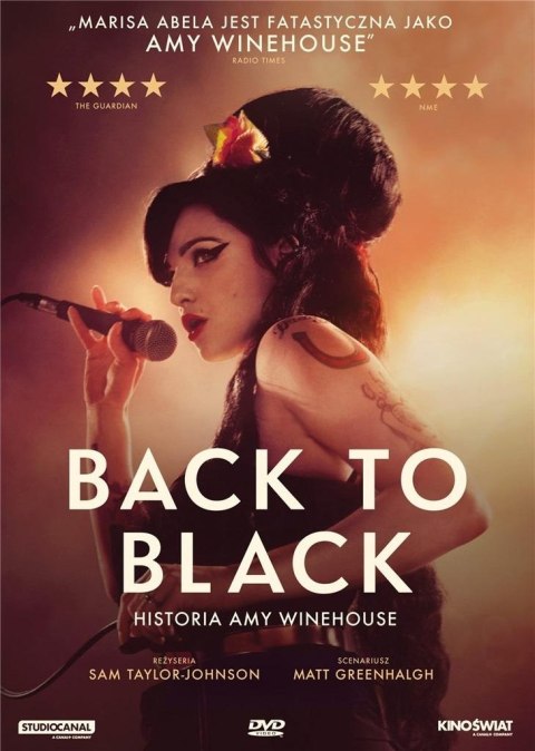 Back to Black. Historia Amy Winehouse DVD Back to Black. Historia Amy Winehouse DVD