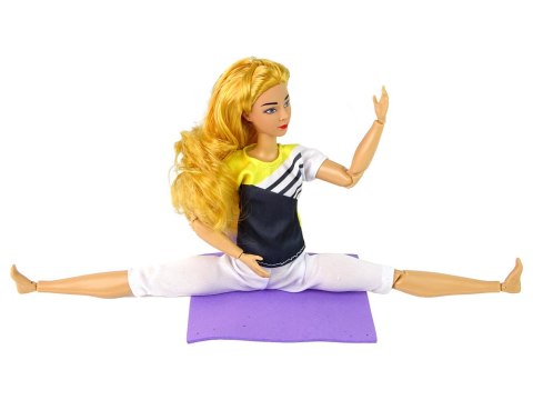 Lalka Dla Dzieci Mata Joga Długie Blond Włosy Lalka Dla Dzieci Mata Joga Długie Blond Włosy