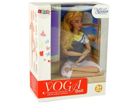 Lalka Dla Dzieci Mata Joga Długie Blond Włosy Lalka Dla Dzieci Mata Joga Długie Blond Włosy