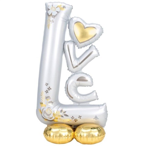 Balon foliowy AirLoonz Wedding Love 73x147cm Balon foliowy AirLoonz Wedding Love 73x147cm