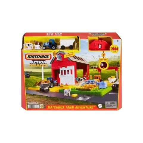 Matchbox Prawdziwe Przygody. Zestaw Farma