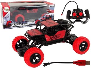 Auto Terenowe R/C 1:18 zdalnie sterowane czerwone
