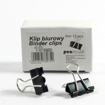 Klip biurowy 19mm (12szt) Klip biurowy 19mm (12szt)