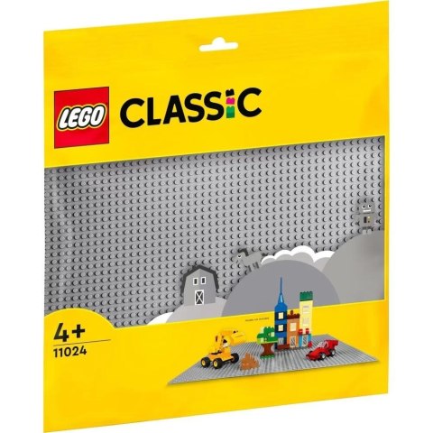 LEGO(R) CLASSIC 11024 (12szt) Szara płytka konstrukc LEGO(R) CLASSIC 11024 (12szt) Szara płytka konstrukc