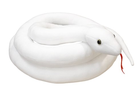Maskotka Pluszowa Wąż Biały 300 cm Maskotka Pluszowa Wąż Biały 300 cm