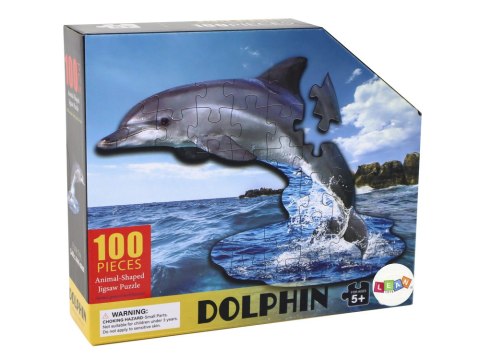 Puzzle 100 Elementów Motyw Delfina Zwierzęta Morskie Puzzle 100 Elementów Motyw Delfina Zwierzęta Morskie