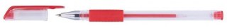 Długopis żelowy 0,5mm czerwony (50szt)