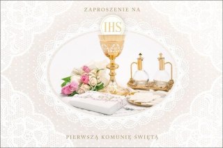 Zaproszenie Komunia (10szt)