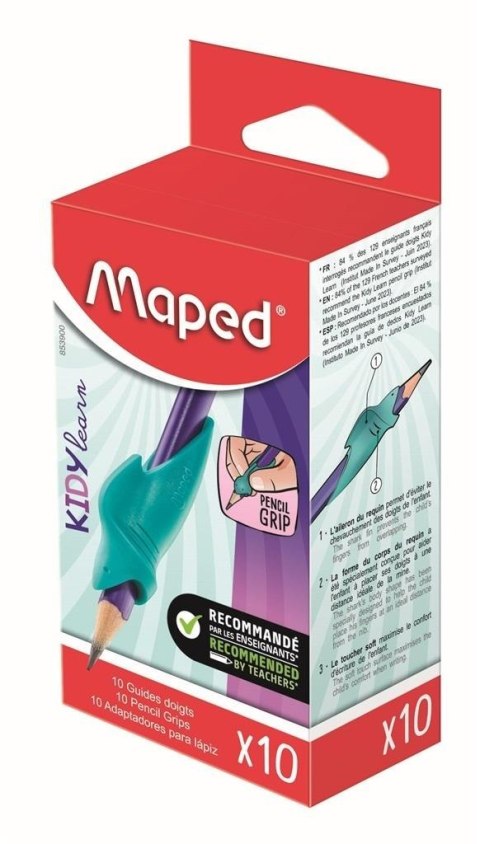 Nakładka ergonomiczna na ołówek 10szt MAPED Nakładka ergonomiczna na ołówek 10szt MAPED