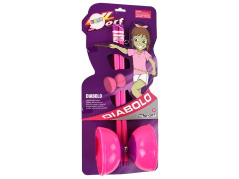 Gra Zręcznościowa Jojo Żonglowanie Diabolo Różowe 13.5x11.5 cm Gra Zręcznościowa Jojo Żonglowanie Diabolo Różowe 13.5x11.5 cm