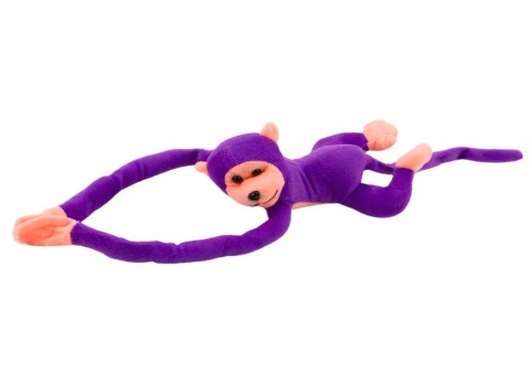 Maskotka Pluszowa Małpka z Dźwiękiem Fioletowa 80 cm Maskotka Pluszowa Małpka z Dźwiękiem Fioletowa 80 cm