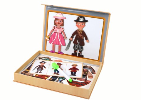 Zestaw Puzzli Magnetycznych Motyw Postaci Kreskówkowych Zestaw Puzzli Magnetycznych Motyw Postaci Kreskówkowych
