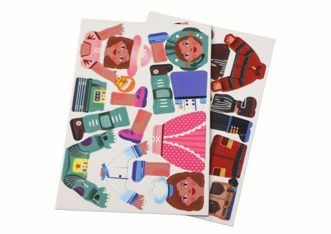 Zestaw Puzzli Magnetycznych Motyw Postaci Kreskówkowych Zestaw Puzzli Magnetycznych Motyw Postaci Kreskówkowych