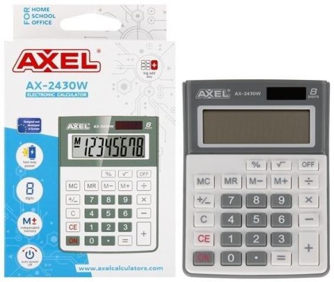 Kalkulator Axel AX-2430W Kalkulator Axel AX-2430W
