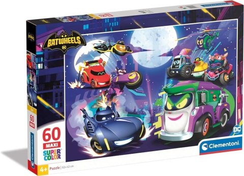 Puzzle 60 Maxi Super Kolor Batwheels