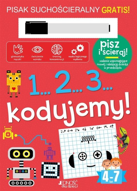 1...2...3... kodujemy! Książka z pisakiem.. 1...2...3... kodujemy! Książka z pisakiem..