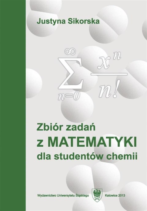 Zbiór zadań z matematyki dla studentów chemii w.5 Zbiór zadań z matematyki dla studentów chemii w.5