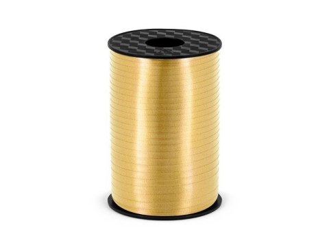 Wstążka plastikowa złota 5mmx225m Wstążka plastikowa złota 5mmx225m