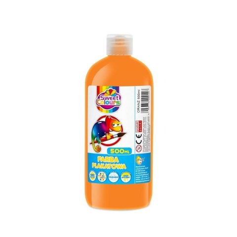 Farba plakatowa pomarańczowa 500ml