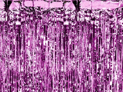 Kurtyna Party, purpurowy, 90x250cm Kurtyna Party, purpurowy, 90x250cm